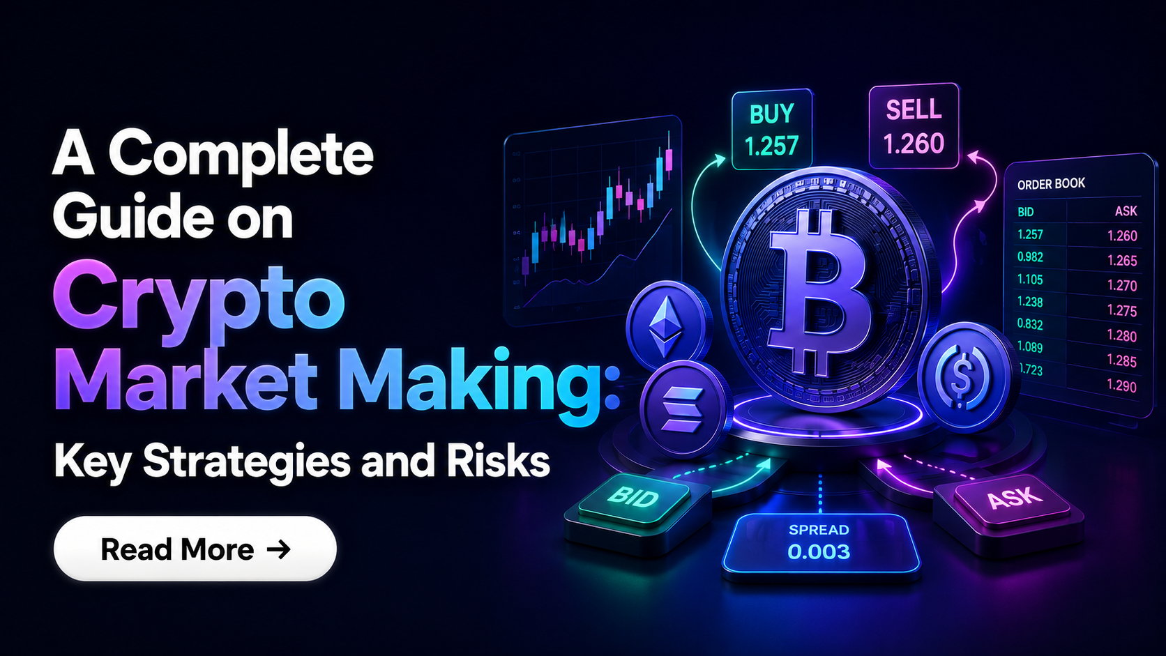 A Complete Guide on Crypto Market Making: Key Strategies and Risks